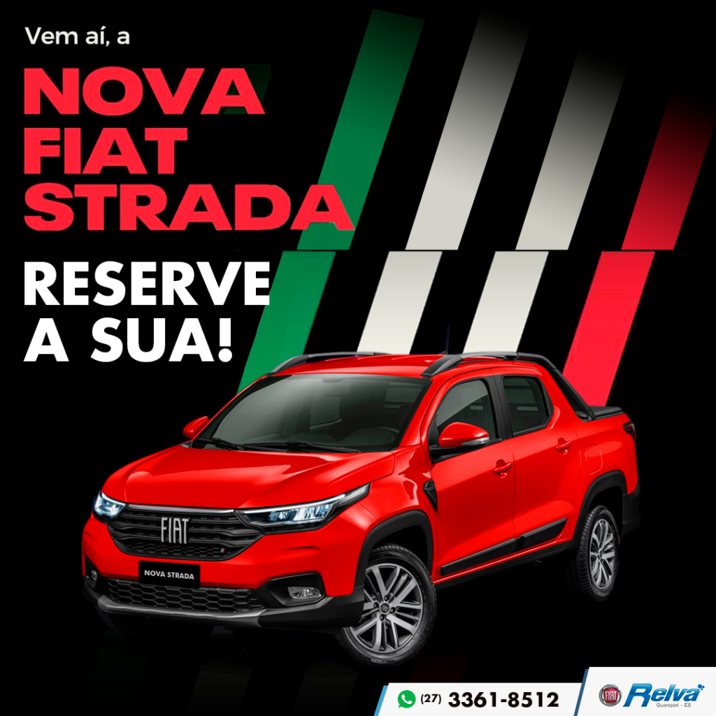 2020 06 10 nv strada - Vem aí, a Nova Fiat Strada: Reserve a sua!