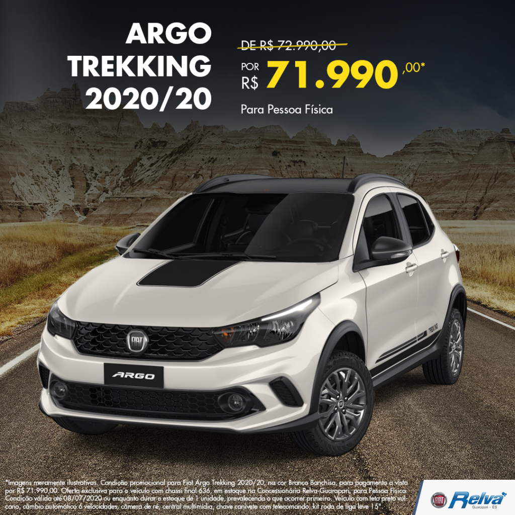 2020 06 23 argo - Argo Trekking 2020/20 por R$ 71.990,00*