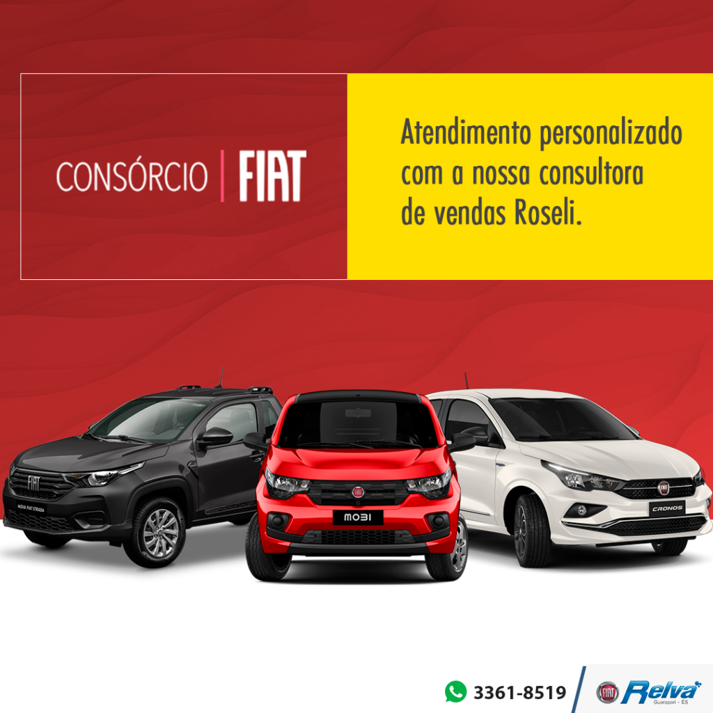 consorcio fiat v3 - Consórcio FIAT: Atendimento personalizado com a Roseli