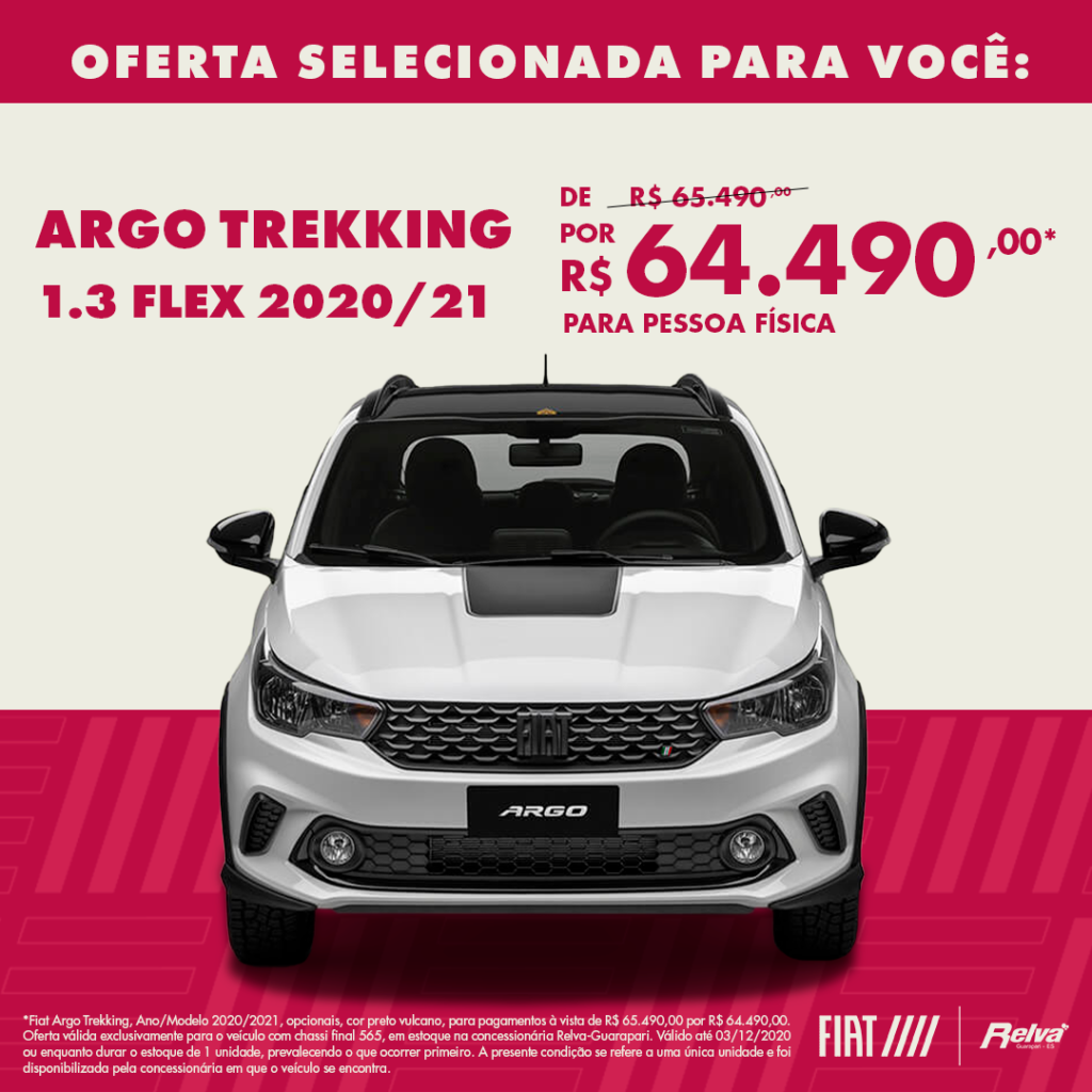 argo trekking 1 - Argo Trekking 1.3 2020/21 por R$ 64.490,00*