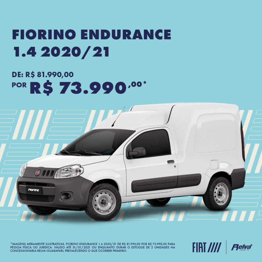oferta fiorino endurance 1.4 - Fiorino Endurance 1.4 2020/21 por R$ 73.990,00*