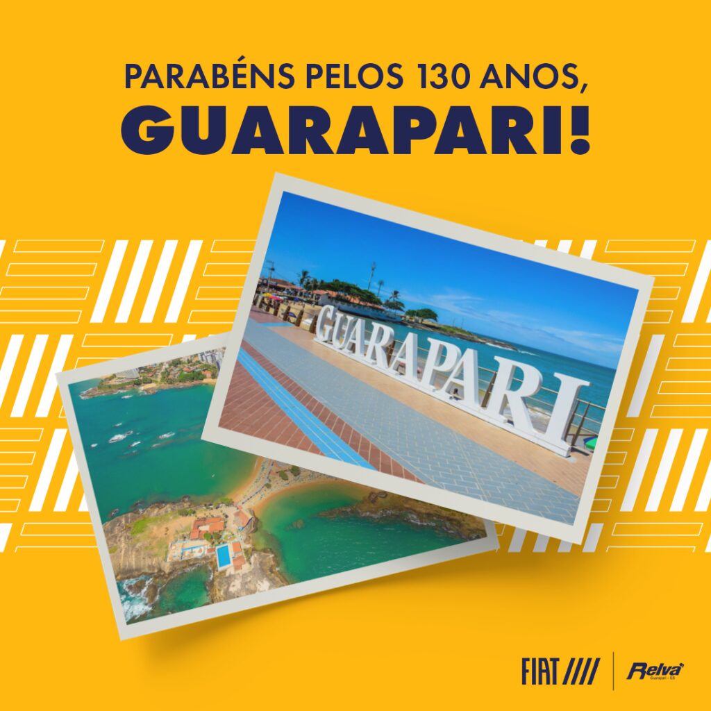 RELVA ANIVERSARIO DE GUARAPARI Post Facebook 1024x1024 1 - Parabéns, Guarapari! #130anos