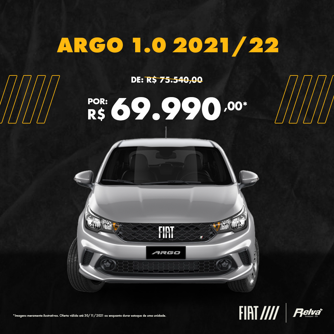 Argo 10 202122 Por R 6999000 Relva Veículos Carros 0km Seminovos Sedan Hatch E Minivan 3252