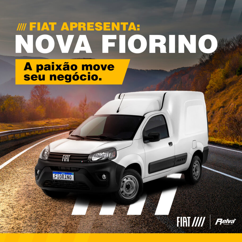 Nova Fiorino 2 - Nova Fiat Fiorino: a paixão move seu negócio.