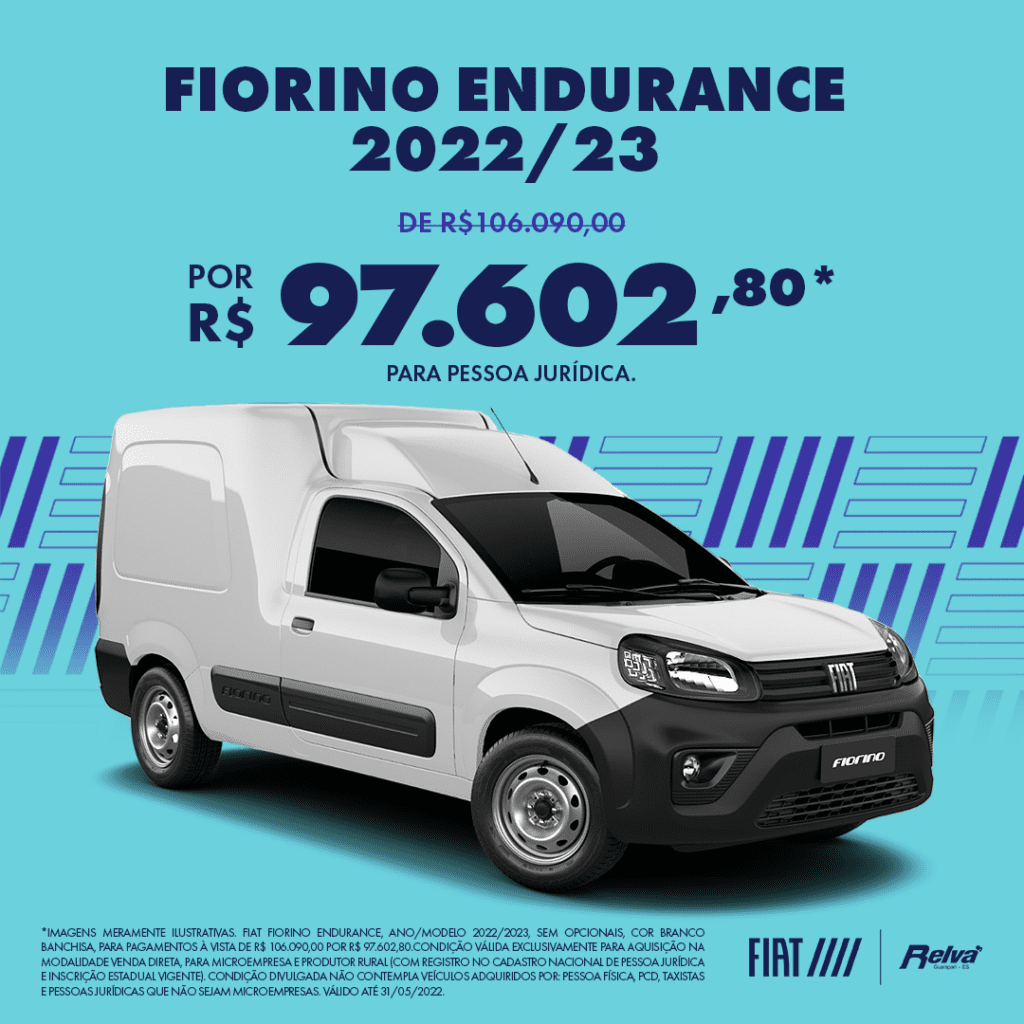 Relva FiorinoEndurance - Fiorino Endurance 2022/23 por R$ 97.602,80*