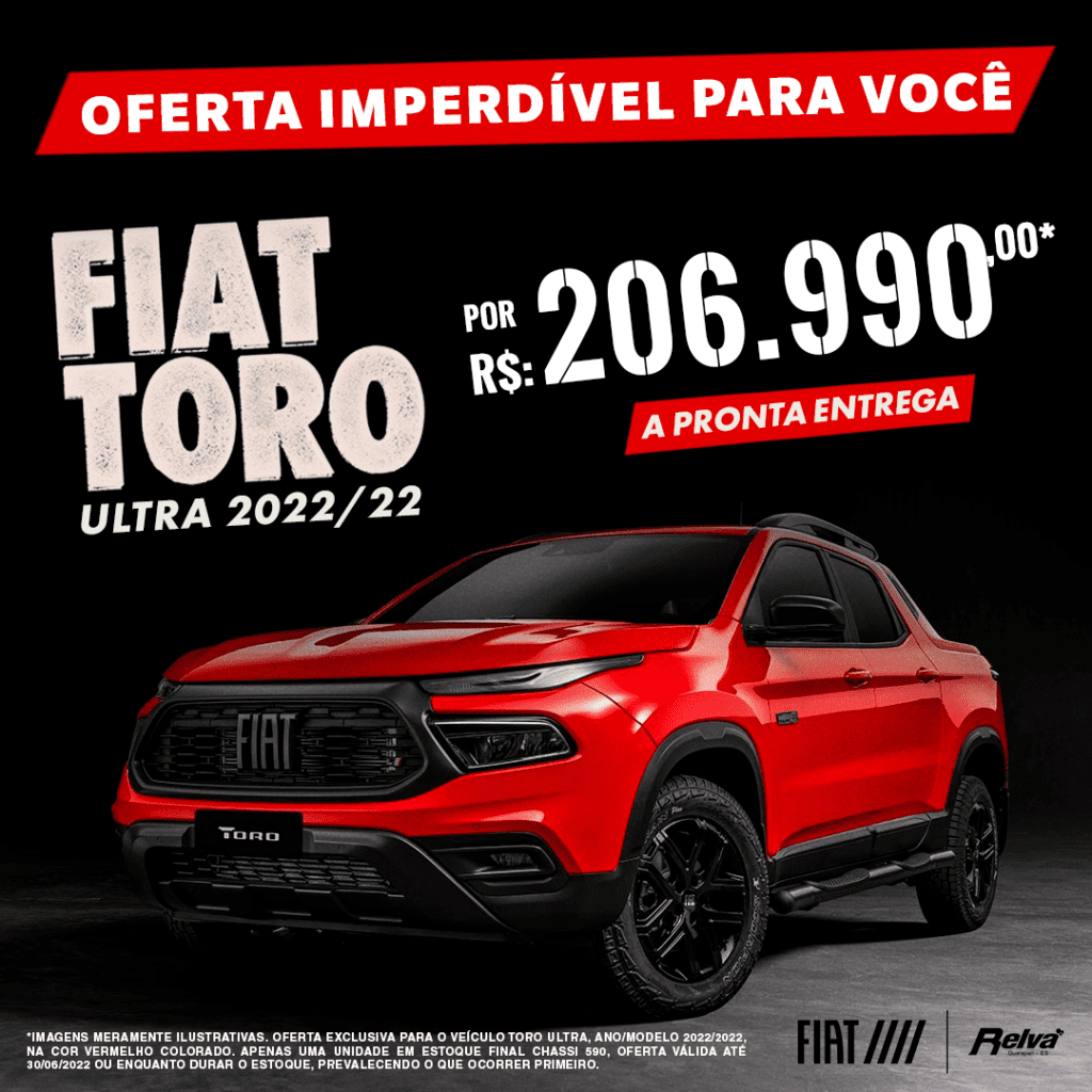 Toro Ultra - Toro Ultra 2022/22 por R$ 206.990,00*
