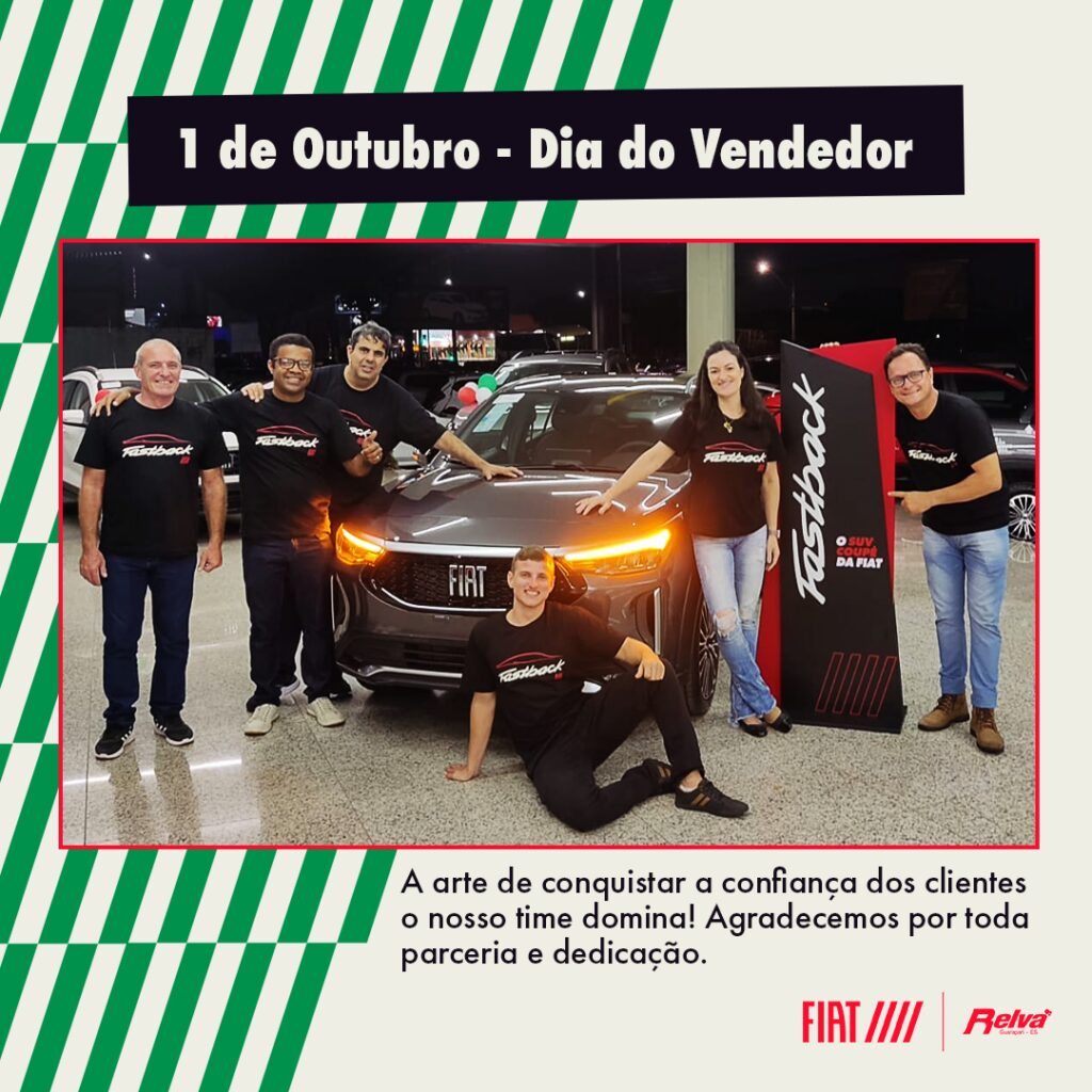 Relva Dia do Vendedor - Feliz Dia do Vendedor!