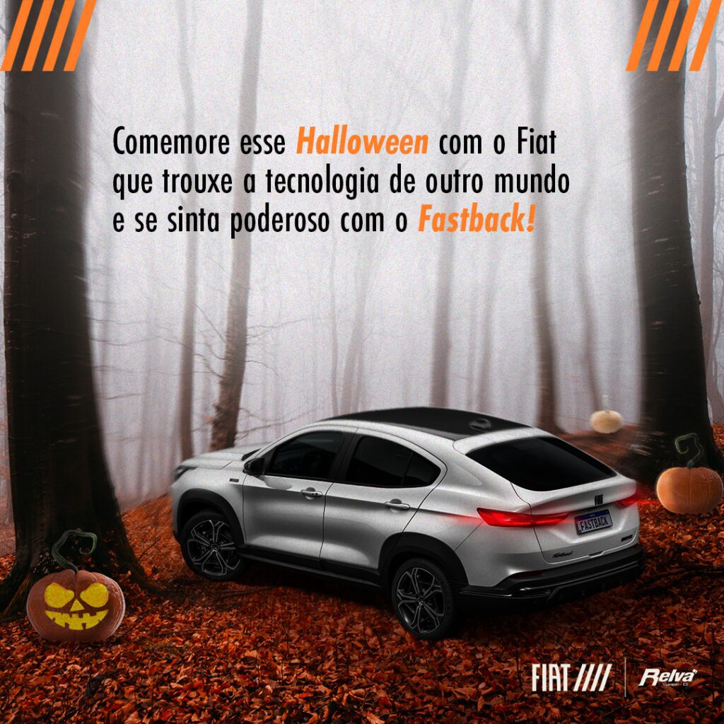 Relva Halloween - Comemore o Halloween com o Fiat Fastback