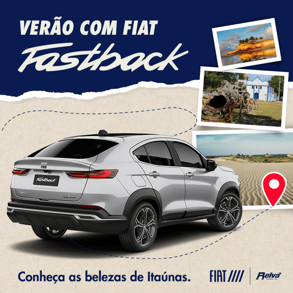 Relva Verao com Fiat Fastback 1 - Verão com Fiat Fastback: conheça Itaúnas