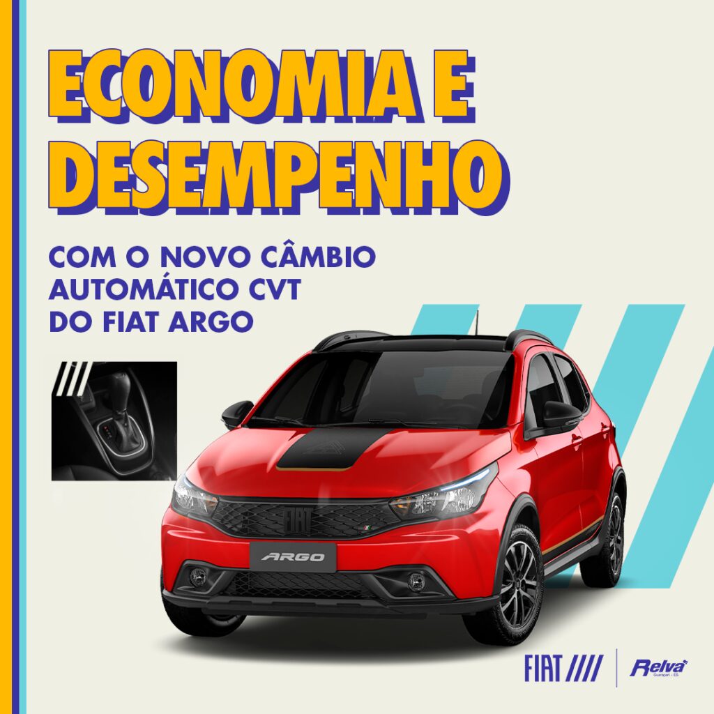 Conheça O Novo Câmbio Automático Cvt Do Fiat Argo Relva Veículos Carros 0km Seminovos Sedan 7318