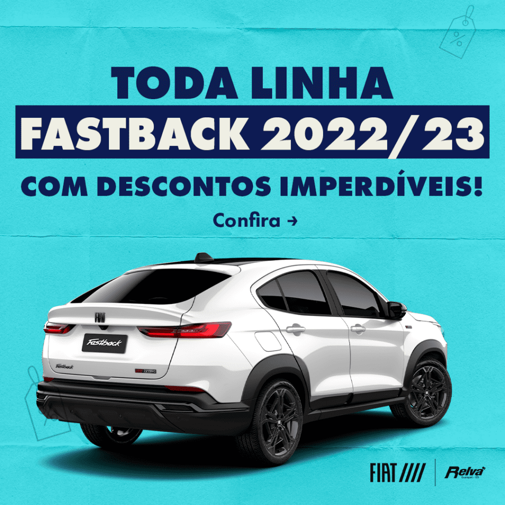 Relva Linha Fastback1 - Toda linha Fastback 2022/23 com descontos imperdíveis! ​