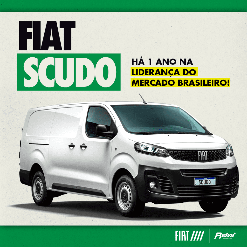 Relva Fiat Scudo Lider de Mercado 1 - Fiat Scudo: há 1 ano na LIDERANÇA do mercado brasileiro!