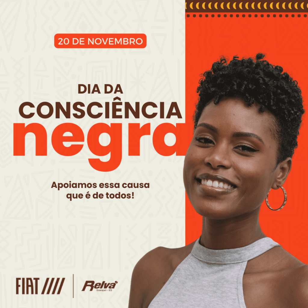 Relva Dia da Consciencia Negra - Dia da Consciência Negra: apoiamos essa causa!