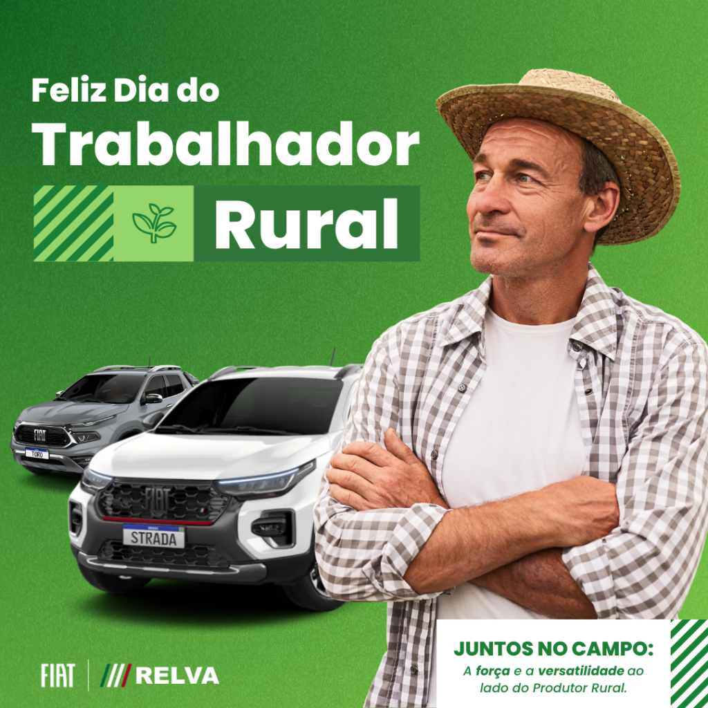 Relva Dia do Trabalhador Rural - Feliz Dia do Trabalhador Rural 🌾🚜