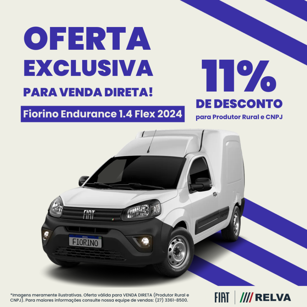 Relva Fiorino Endurance - Fiorino Endurance CP 1.4 2024 com 11% de desconto