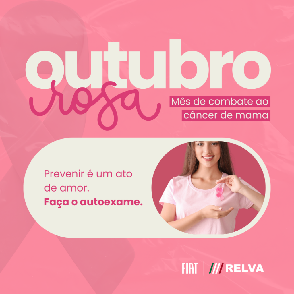 Relva Outubro Rosa - Outubro Rosa: Mês de combate ao câncer de mama