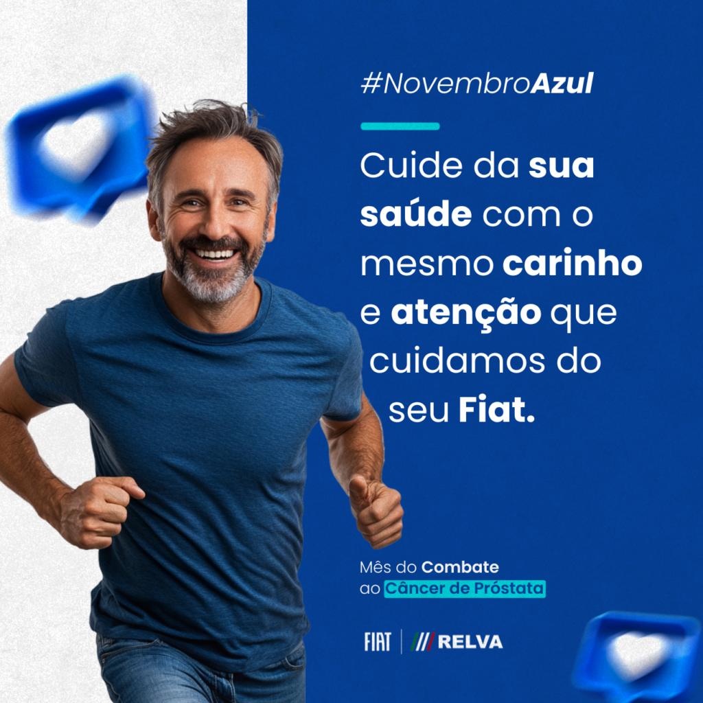 Relva Novembro Azul - Novembro Azul: Mês de combate ao câncer de próstata