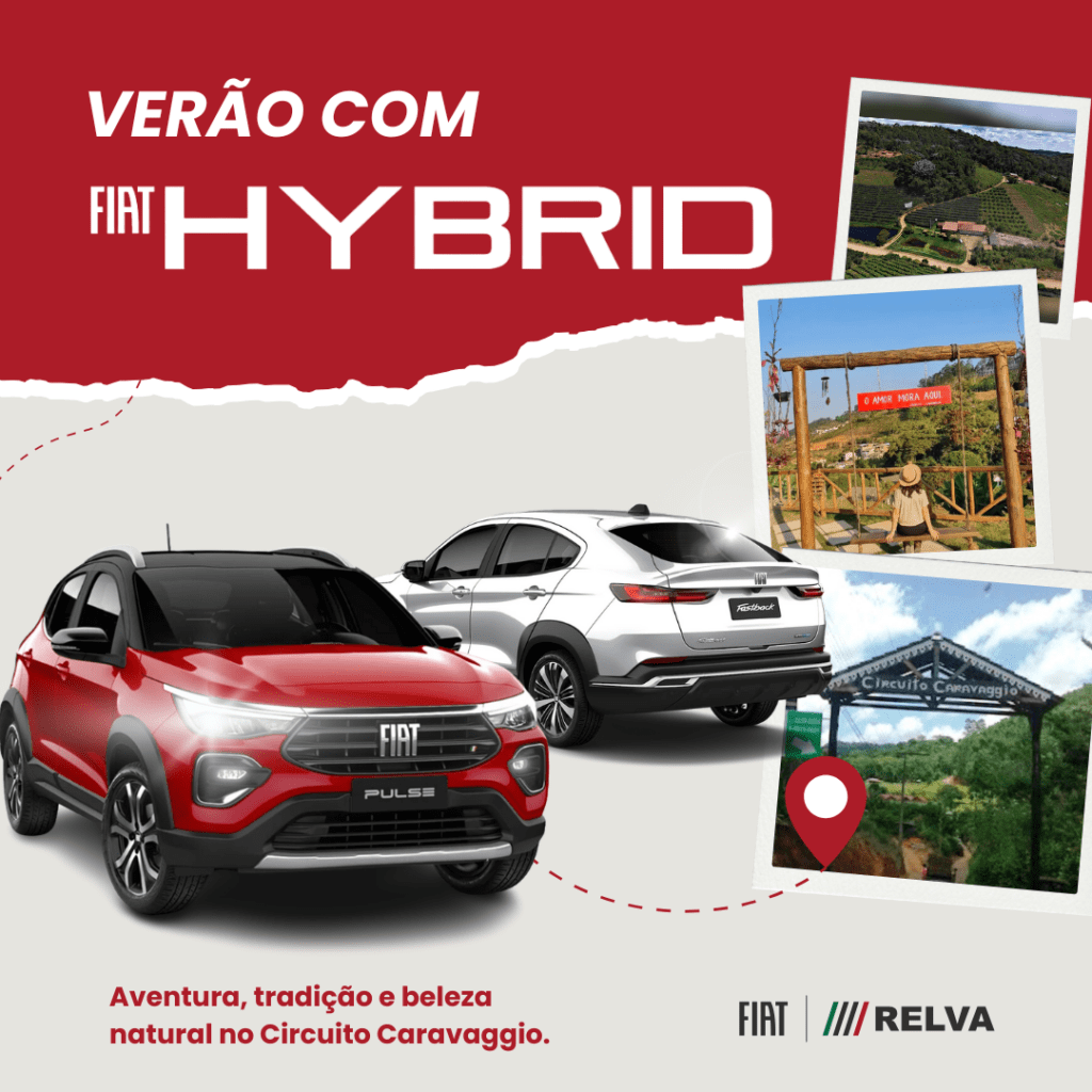 Relva Verao com Fiat Hybrid - Verão com Fiat Hybrid no Circuito Caravaggio