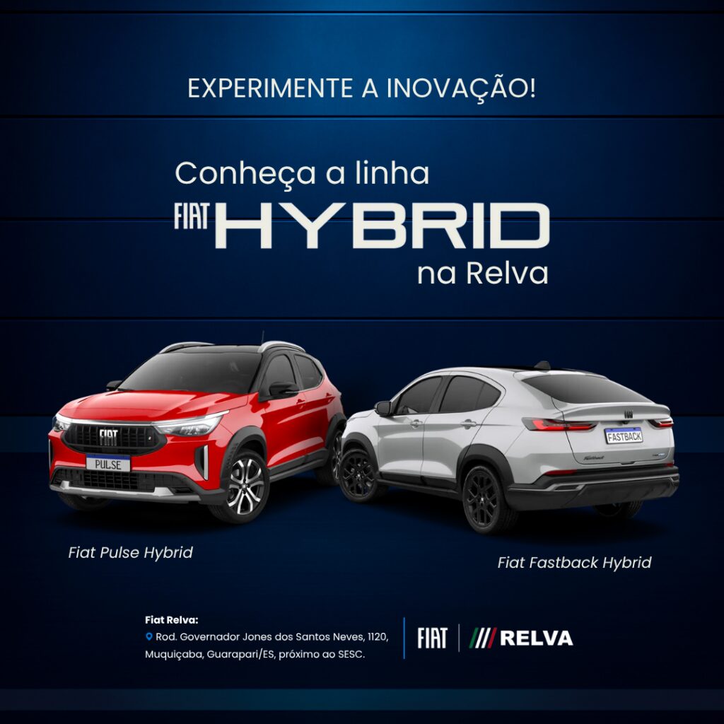 Relva Fiat Hybrid - Conheça a linha Fiat Hybrid na Relva!
