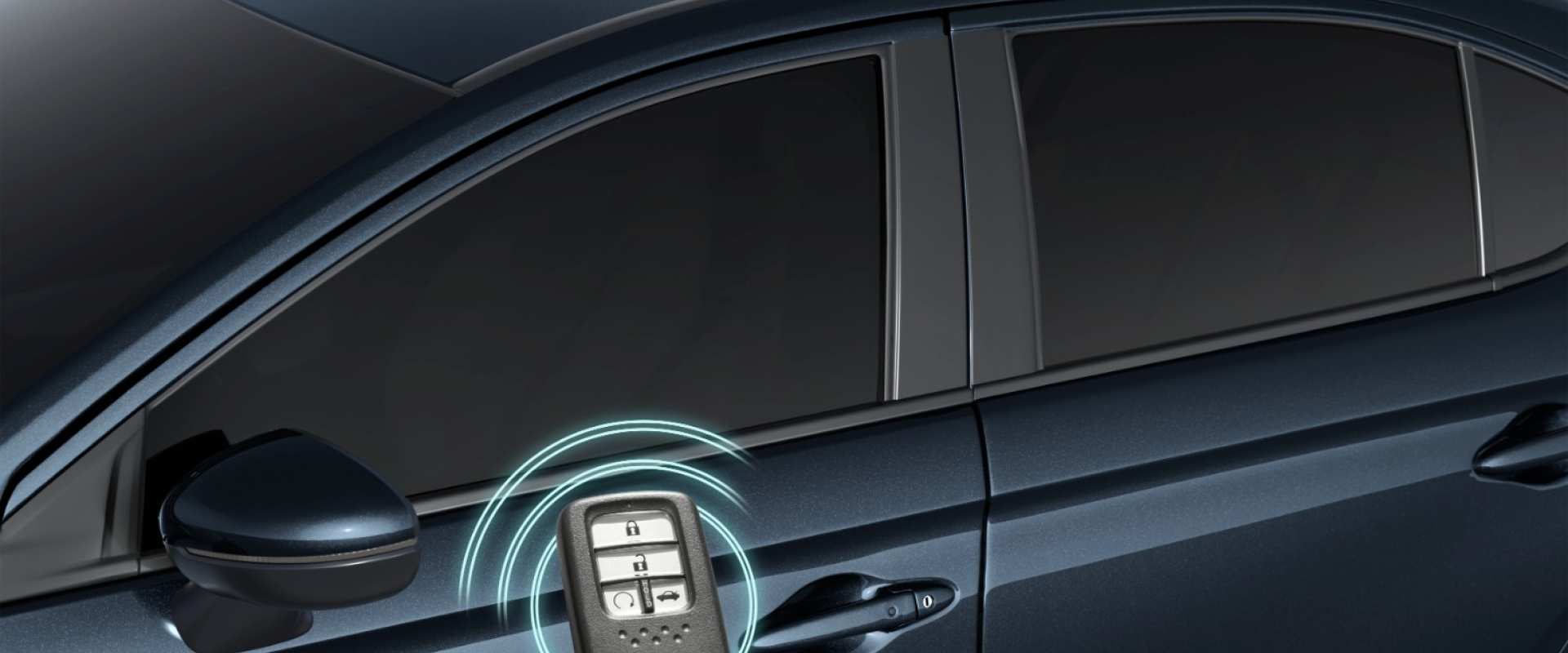 Honda City - Chave com função Smart Entry