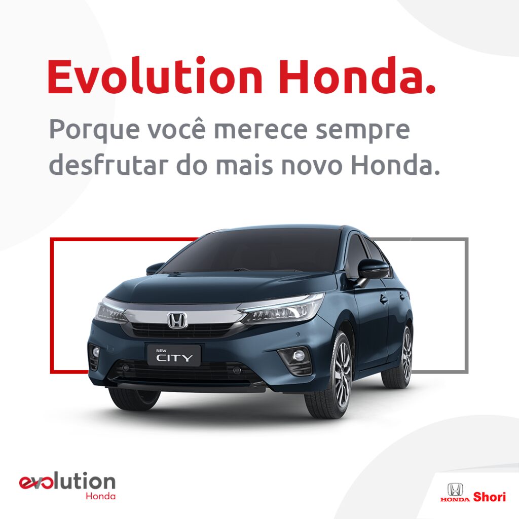 Garanta o New City com o Evolution Honda