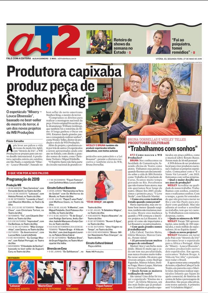 Capa do AT2 - Jornal A Tribuna