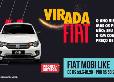 Virada Fiat: Mobi Like por R$ 58.990,00*