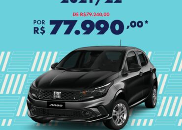 Argo Drive 1.0 2021/22 por R$ 77.990,00*