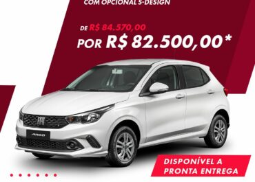 Argo Drive 1.0 2022/22 por R$ 82.500,00*
