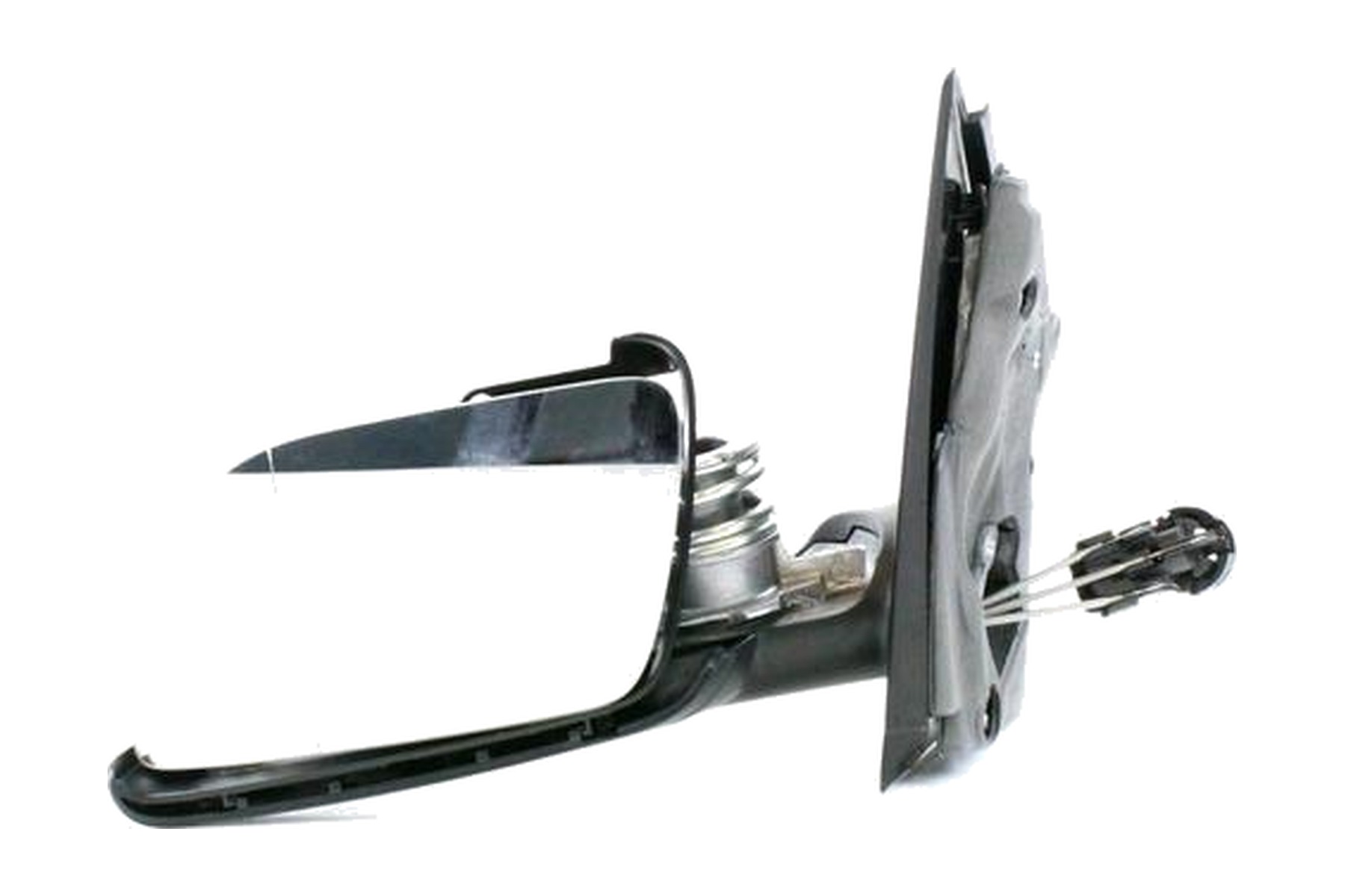 Espelho Retrovisor Preto Esquerdo (Motorista) Manual VW 6Q1857507F01C