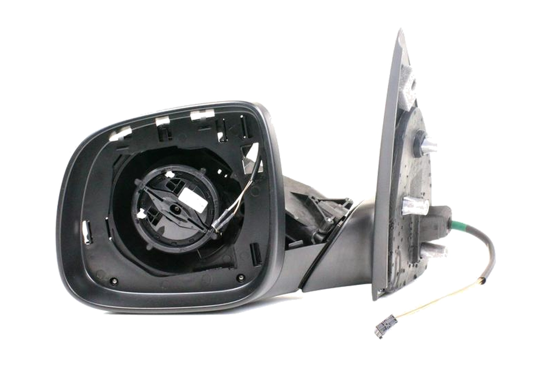 Espelho Retrovisor Preto Esquerdo (Motorista) Elétrico VW 2H1857507CQ9B9