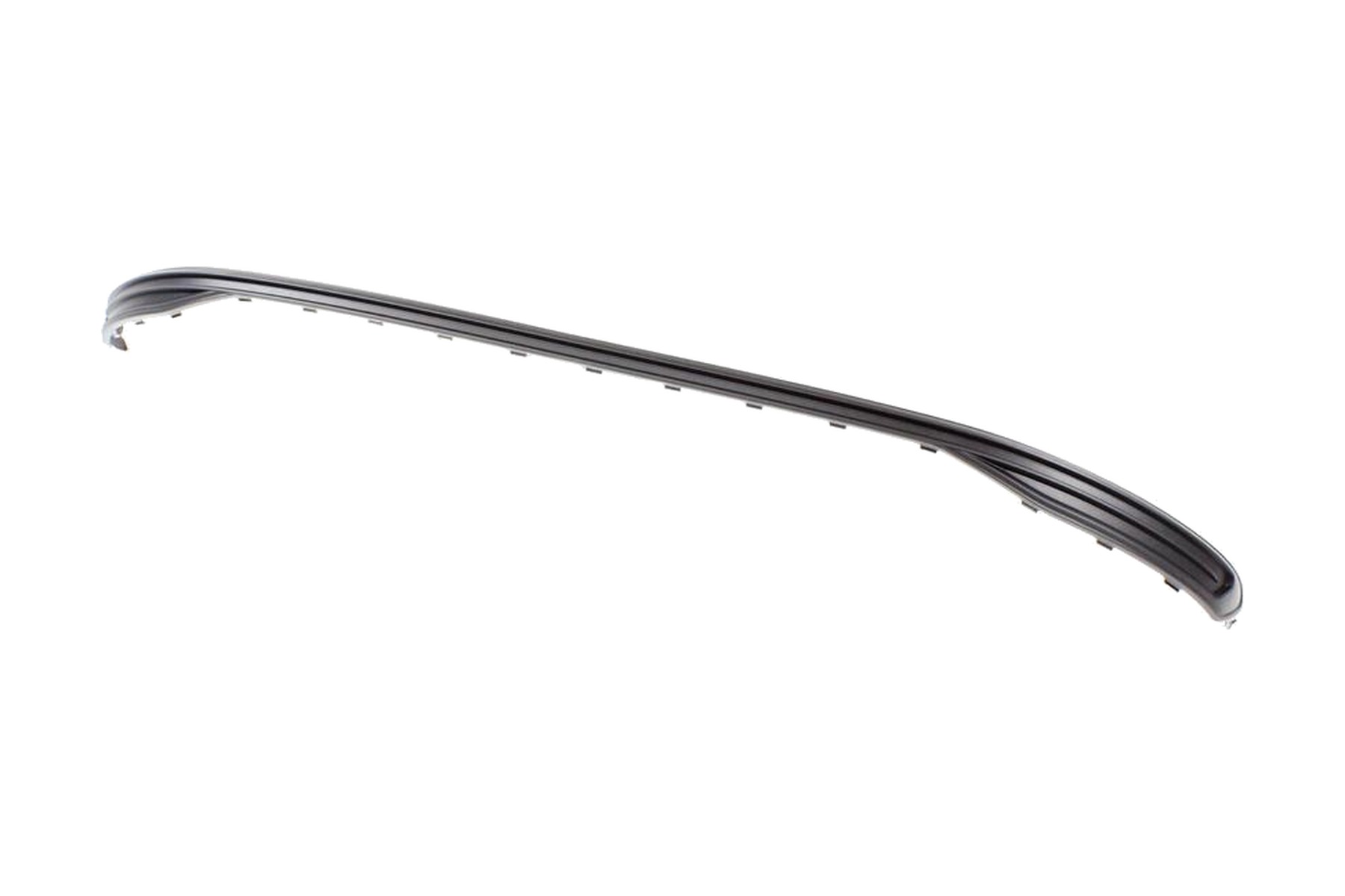 Spoiler Difusor de Para-choque Traseiro Central Preto Texturizado VW 6EC8075689B9 - Imagem 3