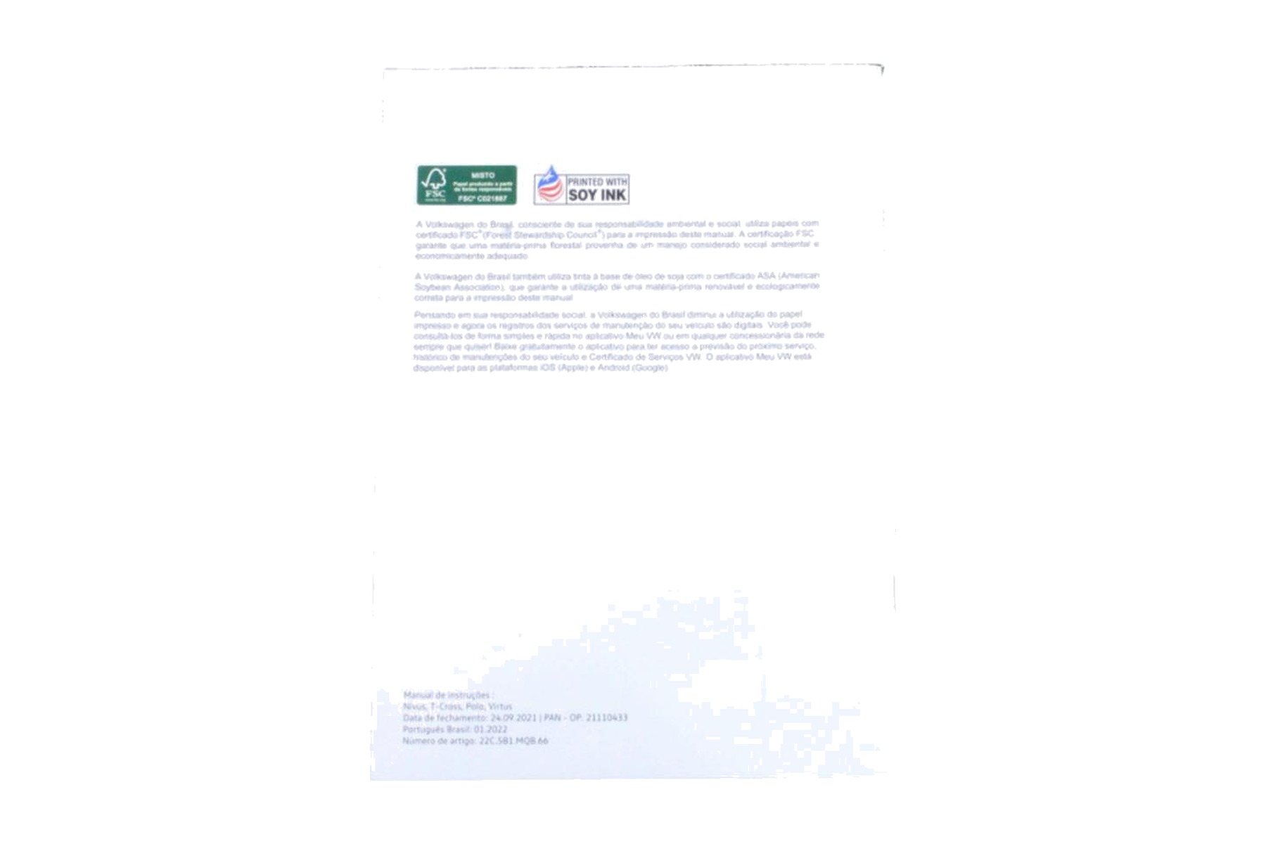 Manual de Instruções VW 6EA012766AL - Imagem 2