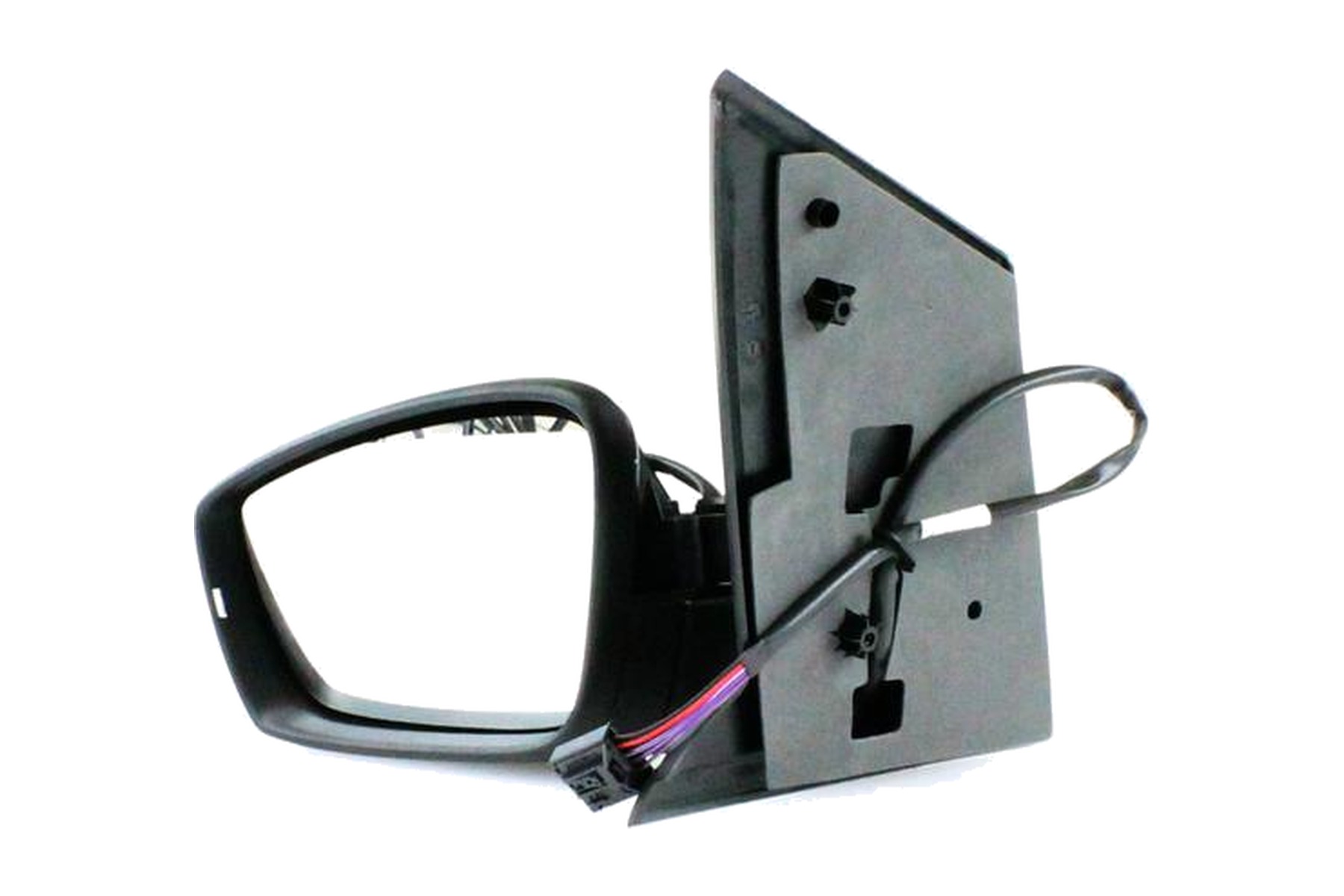 Espelho Retrovisor Preto Esquerdo (Motorista) Elétrico VW 5Z1857507E9B9 - Imagem 3