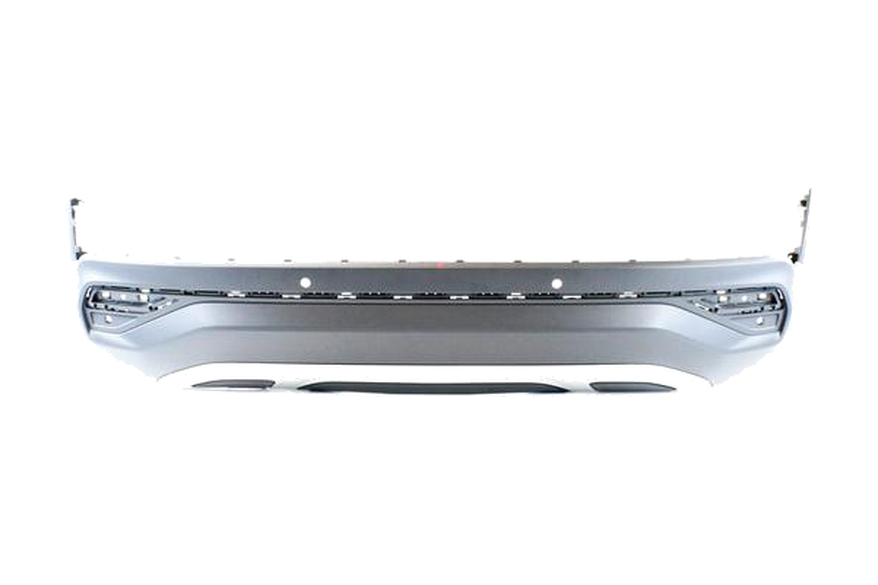 Spoiler Traseiro Texturizado Preto Fosco Prata VW 2G5807417A8FW