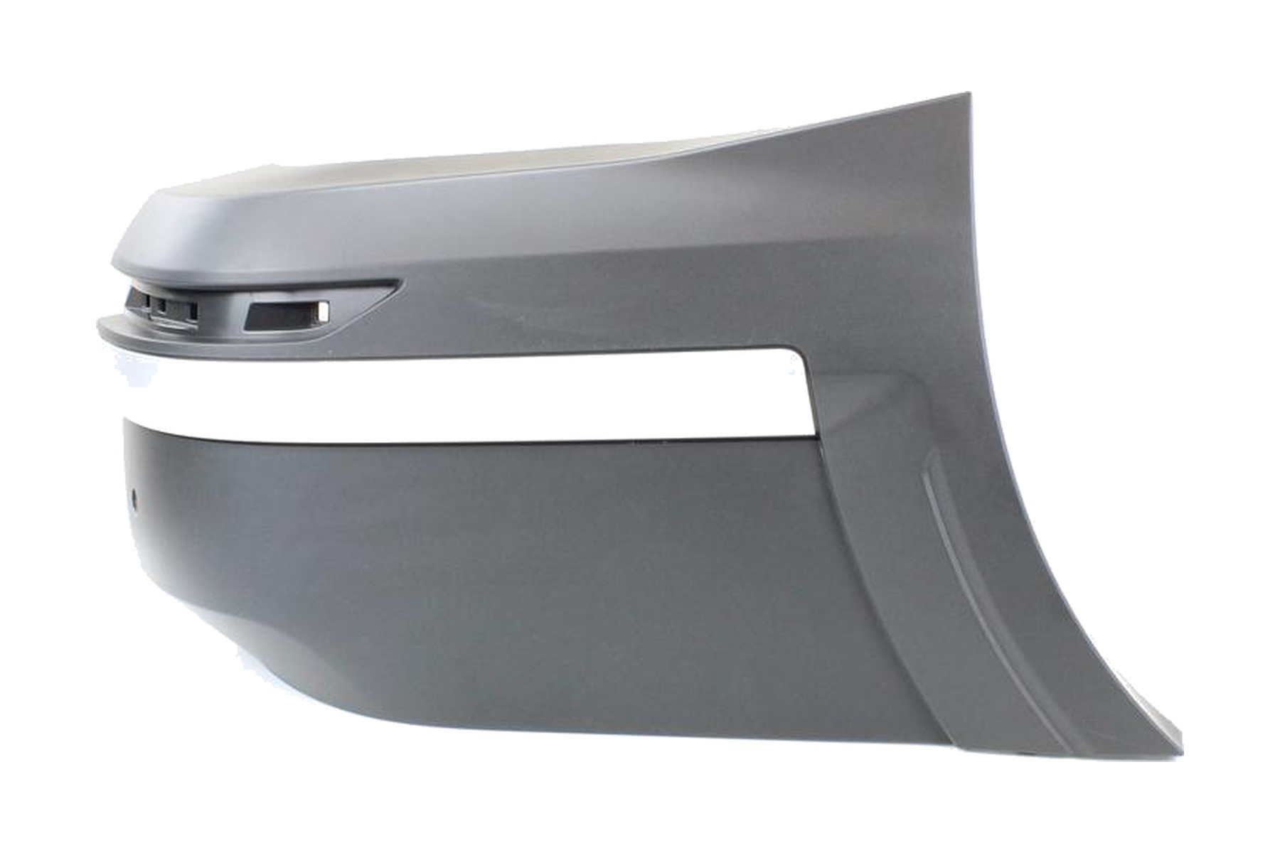 Para-choque Traseiro Esquerdo (Motorista) Texturizado Preto Fosco Prata VW 5U7807141MBAJ - Imagem 2