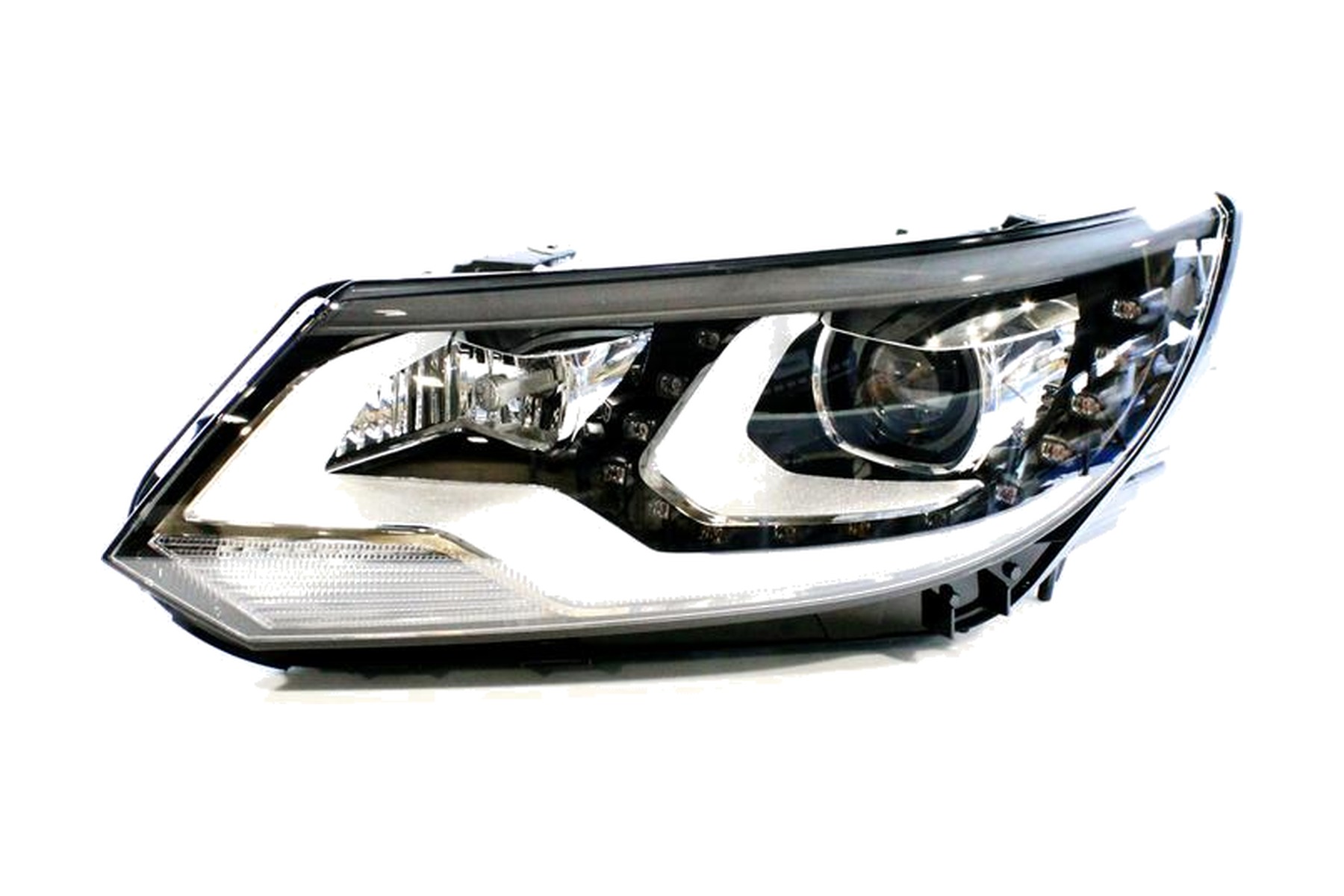 Farol Máscara Negra LED Xenon Esquerdo (Motorista) VW 5N1941753B - Imagem 24