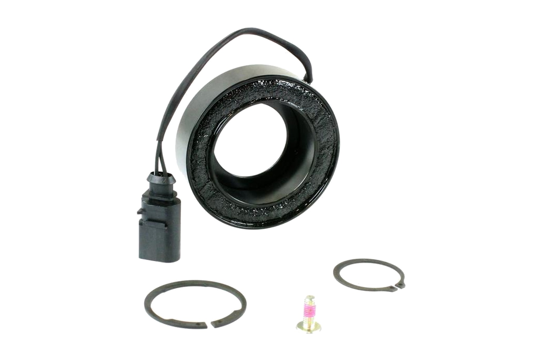 Bobina Magnética de Acoplamento de Compressor de Ar Condicionado VW 1JE820813 - Imagem 3