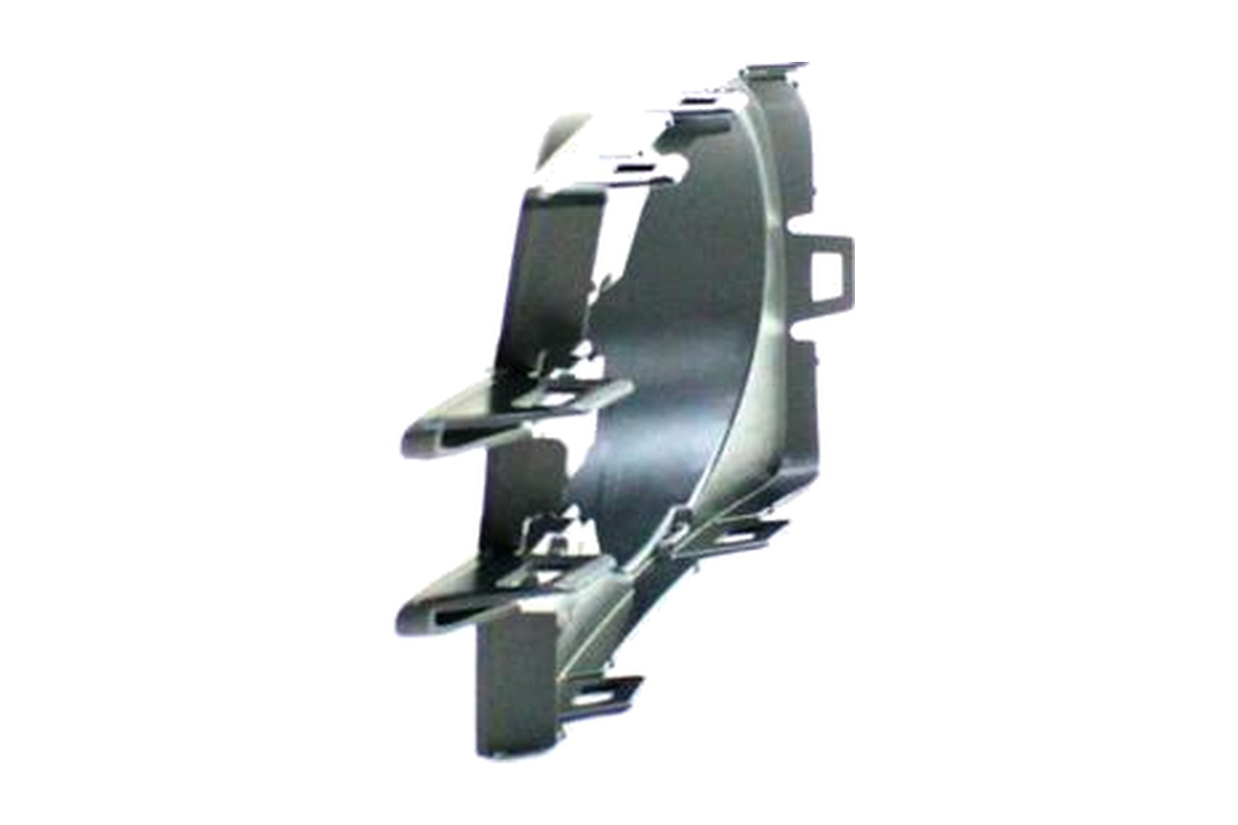 Moldura de Farol de Milha Dianteiro Esquerdo (Motorista) VW 5N0853665H9B9 - Imagem 8