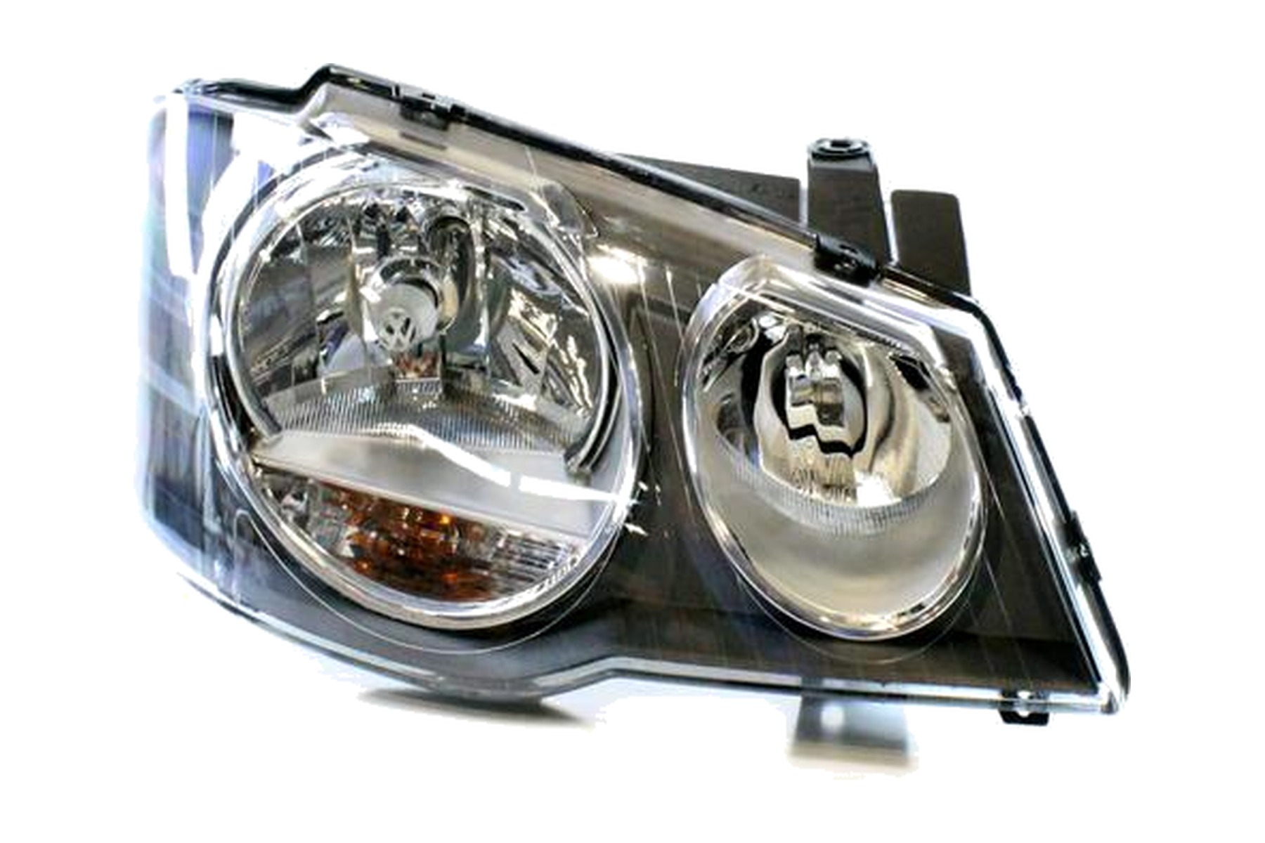 Farol Direito (Passageiro) Máscara Negra Duplo VW 1JE941016G - Imagem 2