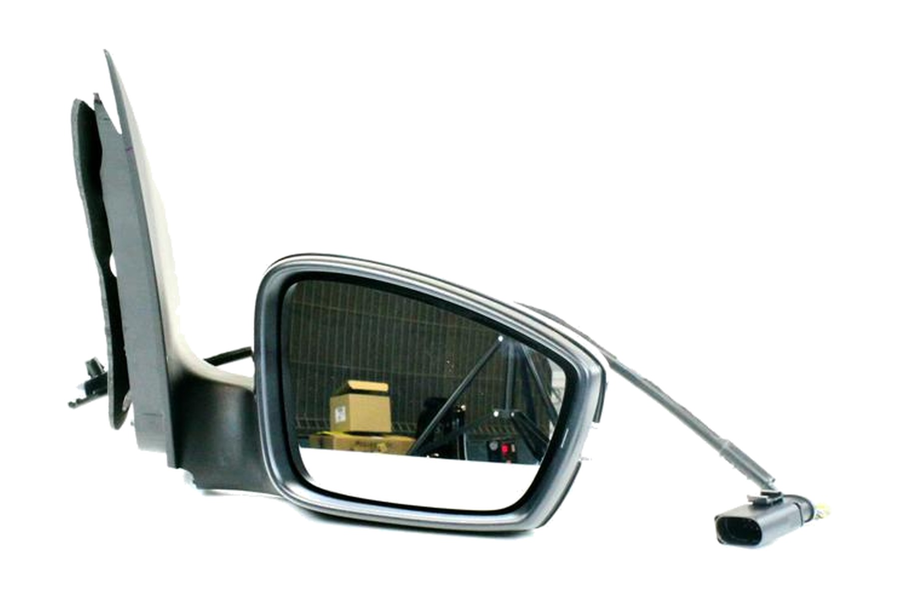 Espelho Retrovisor Preto Direito (Passageiro) Elétrico VW 1SB857508F9B9 - Imagem 3