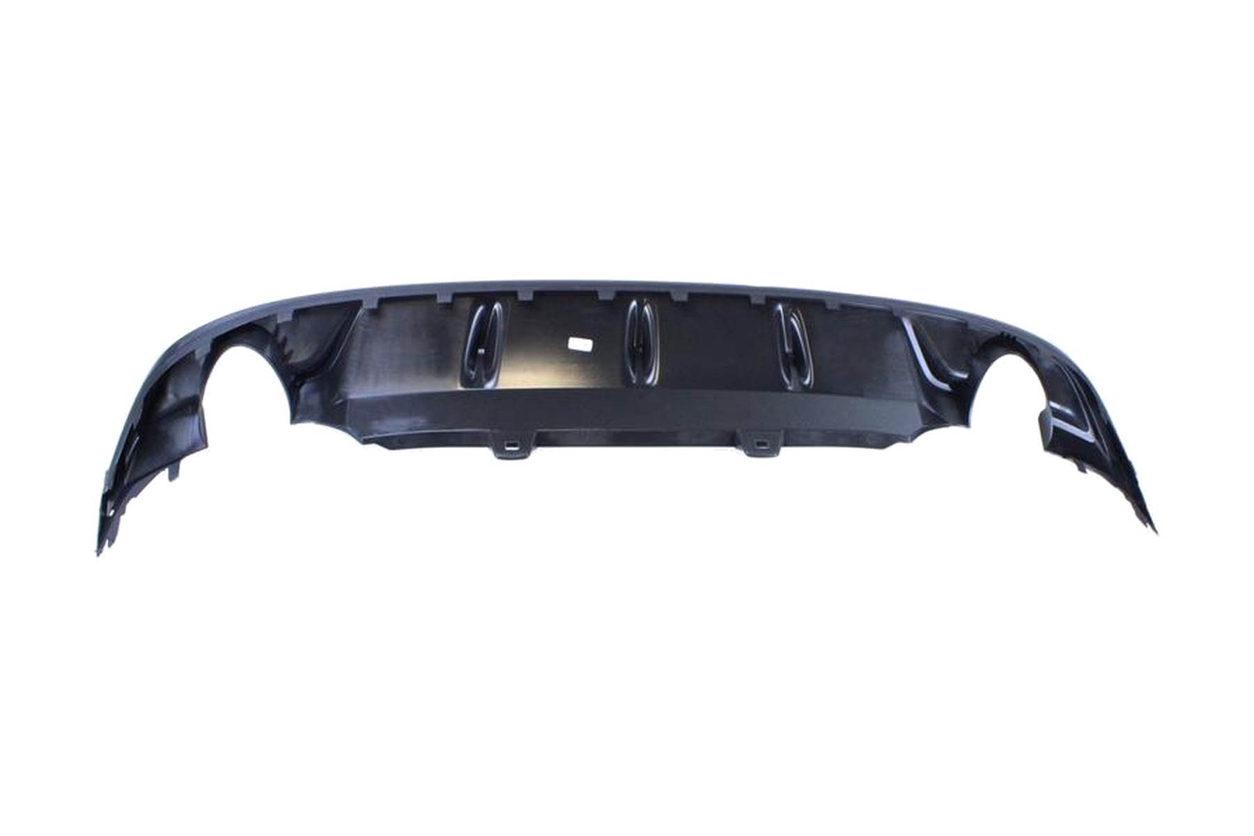 Spoiler Difusor de Para-choque Traseiro Central Preto Texturizado VW 17A807568F9B9 - Imagem 3