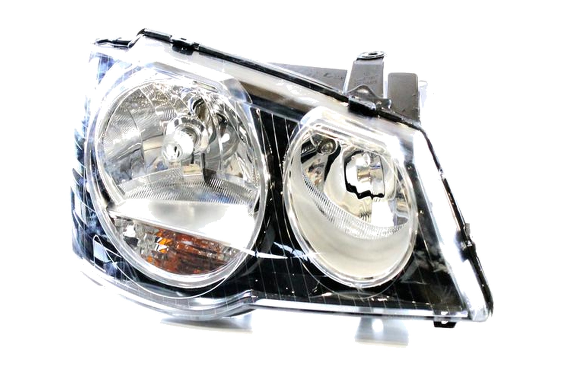 Farol Máscara Negra Direito (Passageiro) Duplo VW 1JE941016P - Imagem 3