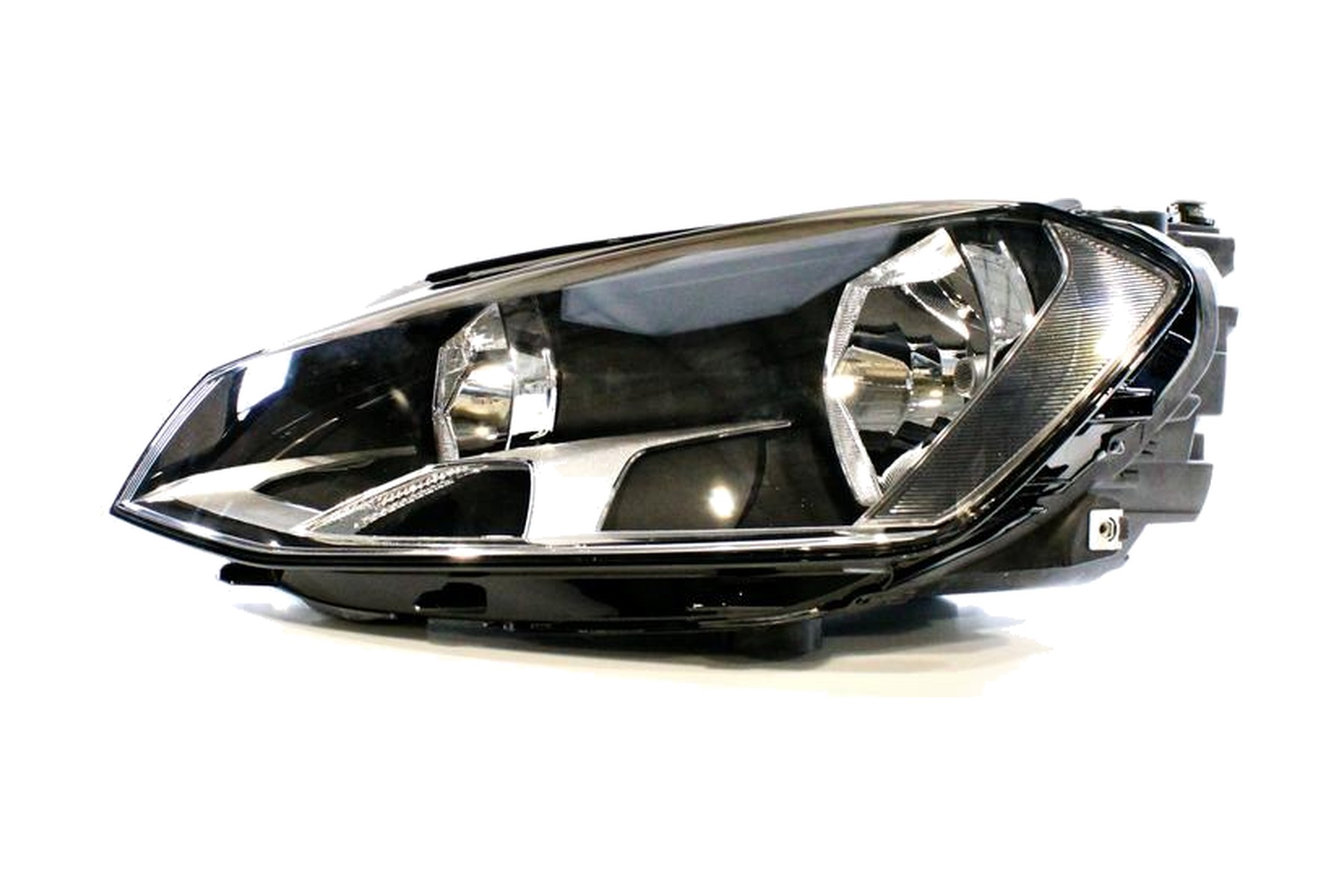 Farol Máscara Negra Esquerdo (Motorista) VW 5G1941005E - Imagem 2