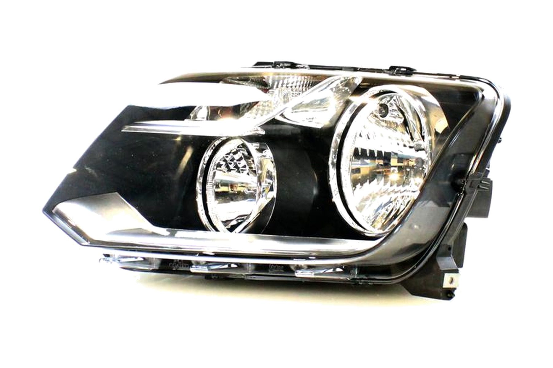 Farol Máscara Negra Esquerdo (Motorista) VW 2H2941015L - Imagem 2