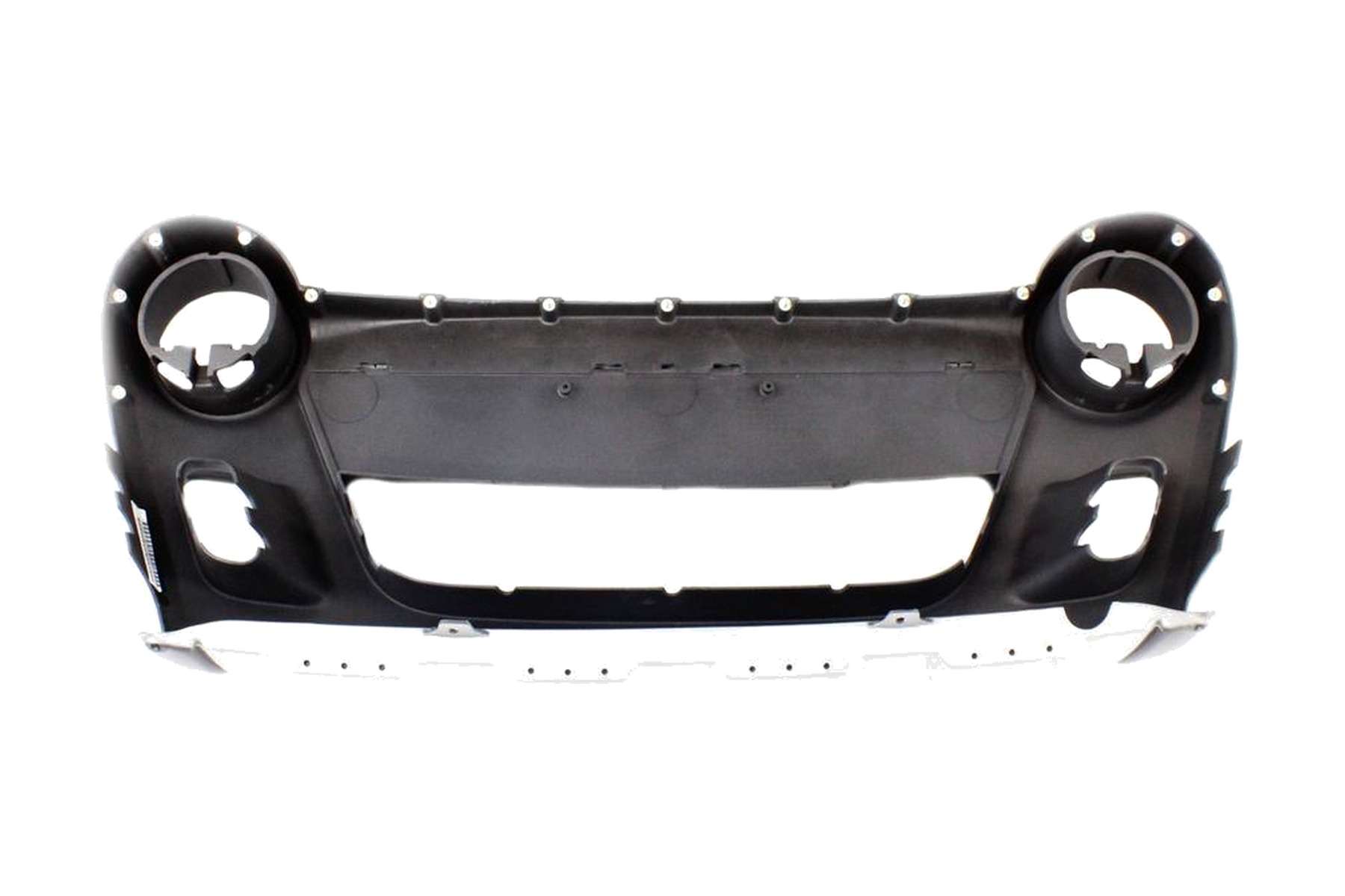 Spoiler Difusor de Para-choque Dianteiro Central Preto Texturizado VW 5Z0807833ATHZ - Imagem 3