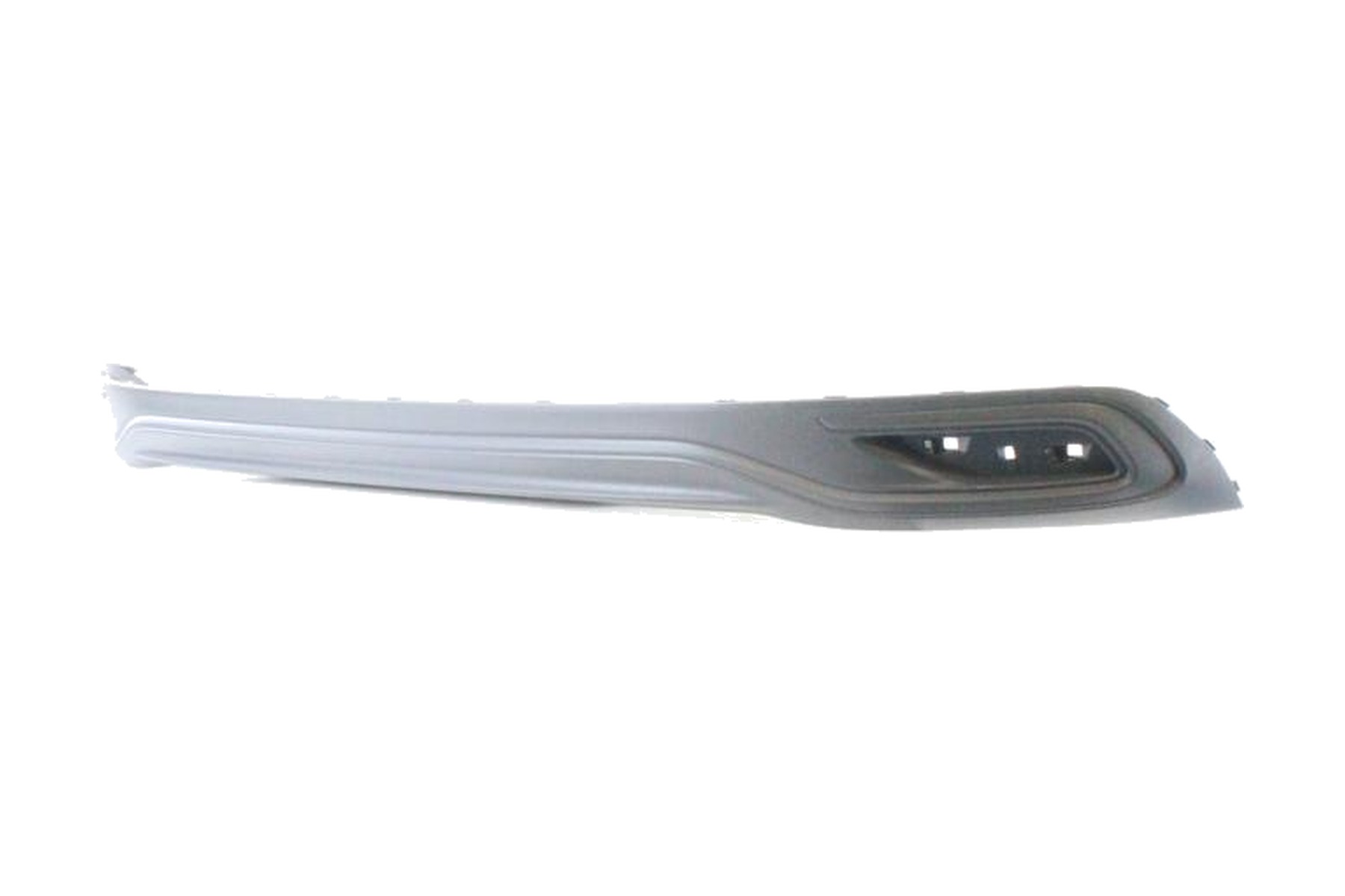 Spoiler Difusor de Para-choque Traseiro Central Preto Texturizado VW 6EC807568C9B9 - Imagem 4