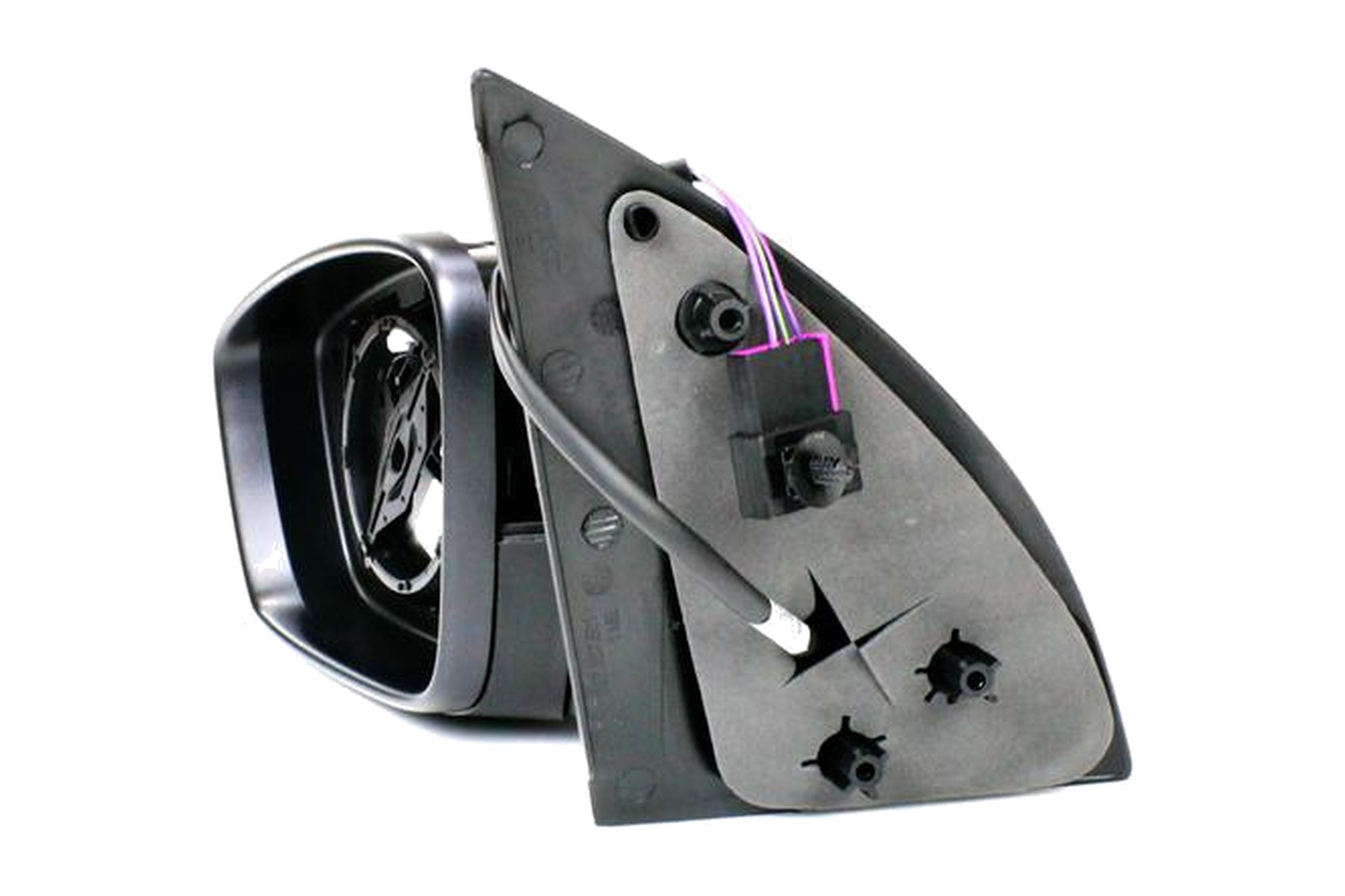 Espelho Retrovisor Preto Esquerdo (Motorista) Elétrico VW 5U7857507K9B9 - Imagem 5