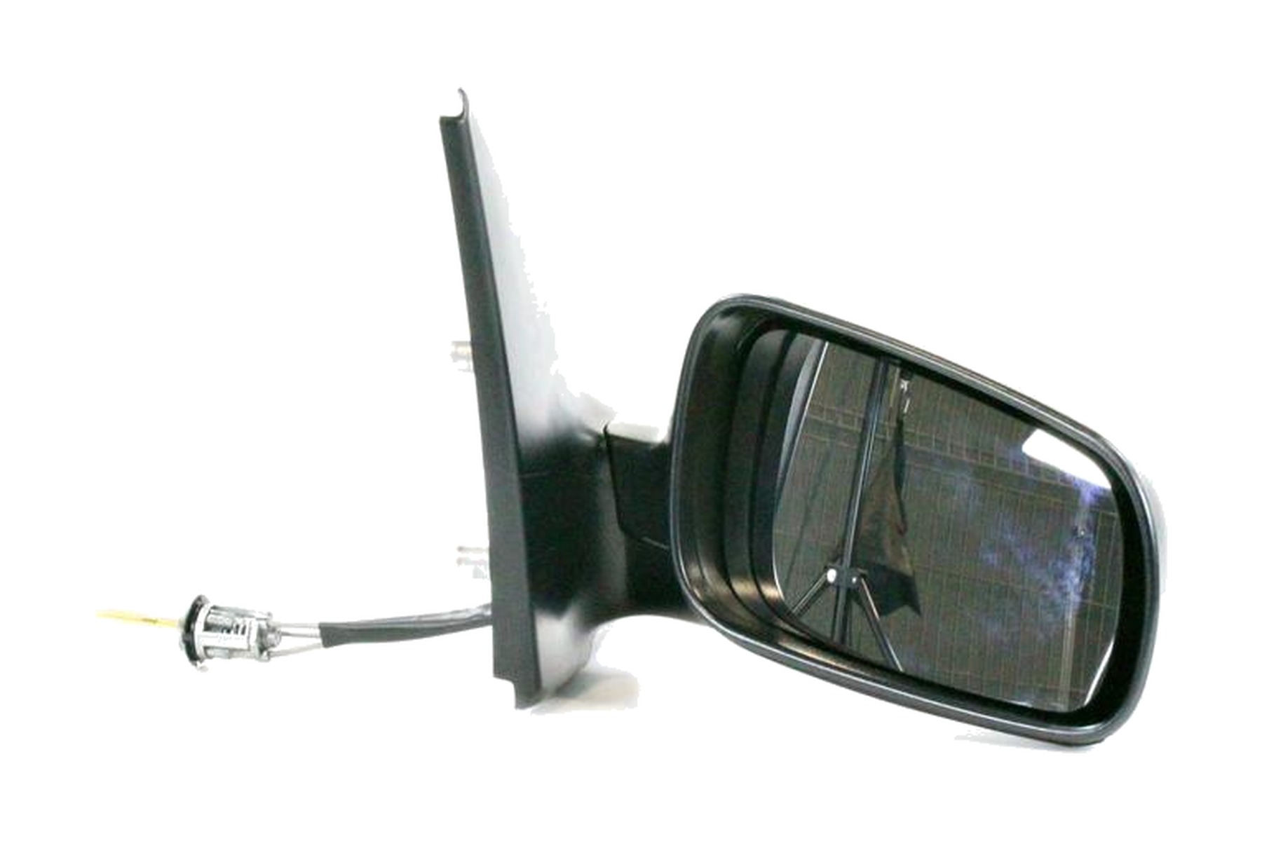 Espelho Retrovisor Preto Direito (Passageiro) Manual VW 377857508A1NN - Imagem 3