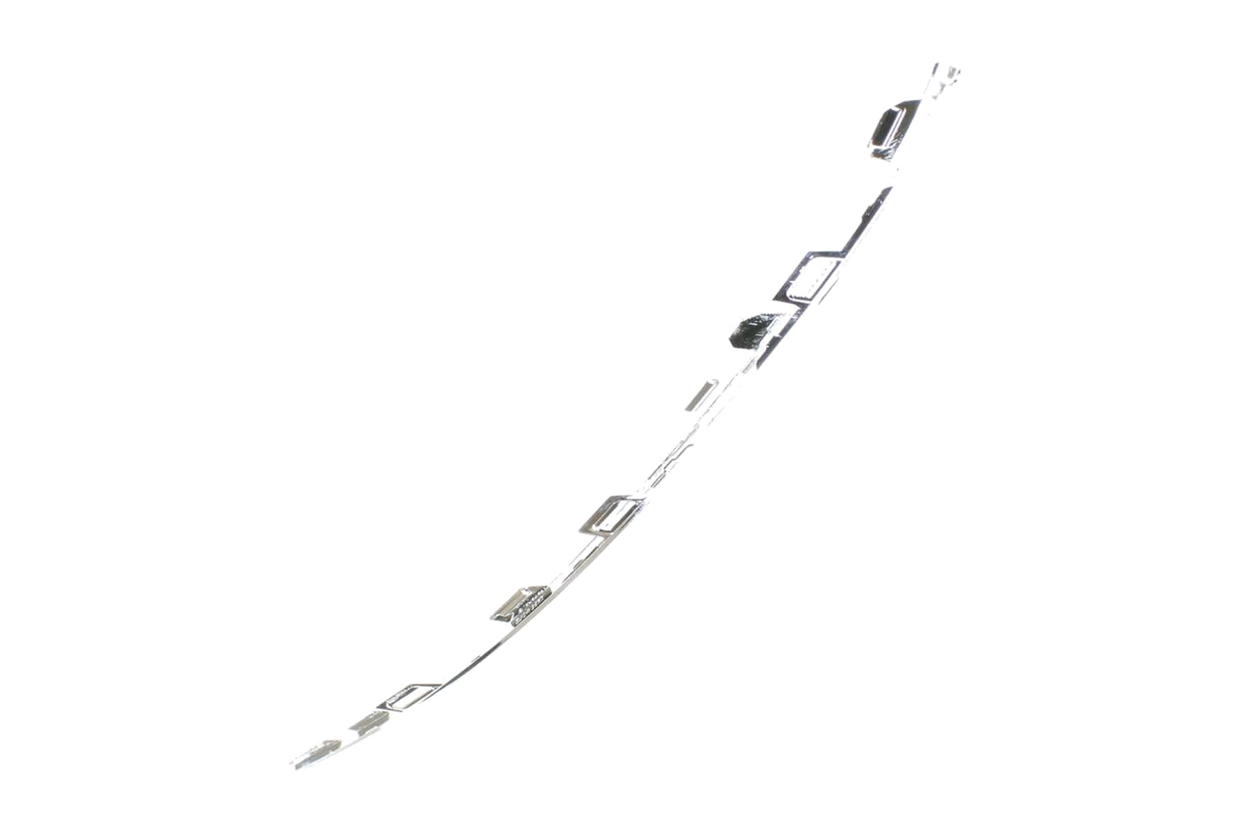 Friso de Moldura de Farol de Milha Cromado Brilhante Esquerdo (Motorista) Dianteiro VW 5U0853657B739 - Imagem 4